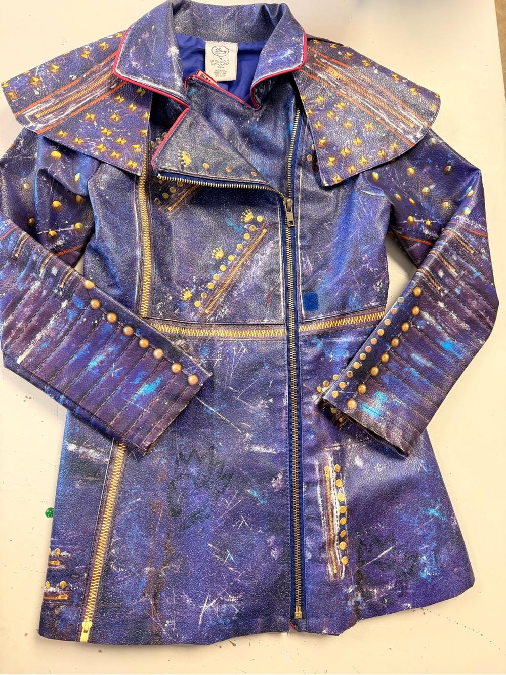 Evie Descendants Costume Jacket Disney 7/8